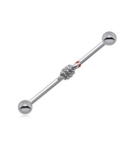 Snake Motif Industrial Piercing INDR-103